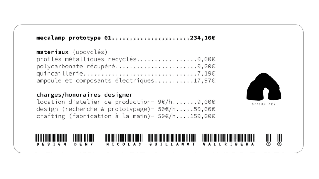 prix meca lamp prototype 1