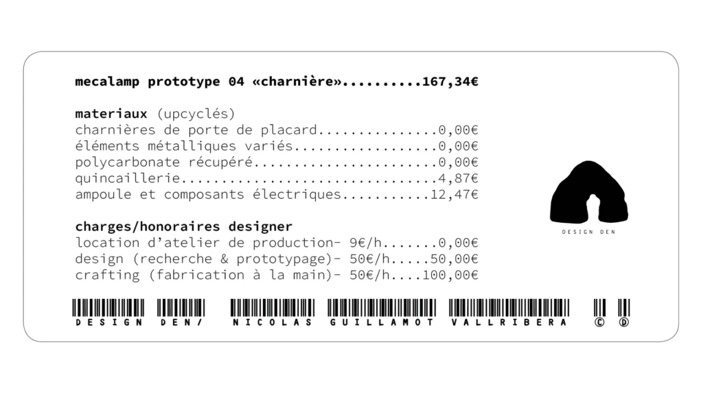 prix mecalamp prototype 4